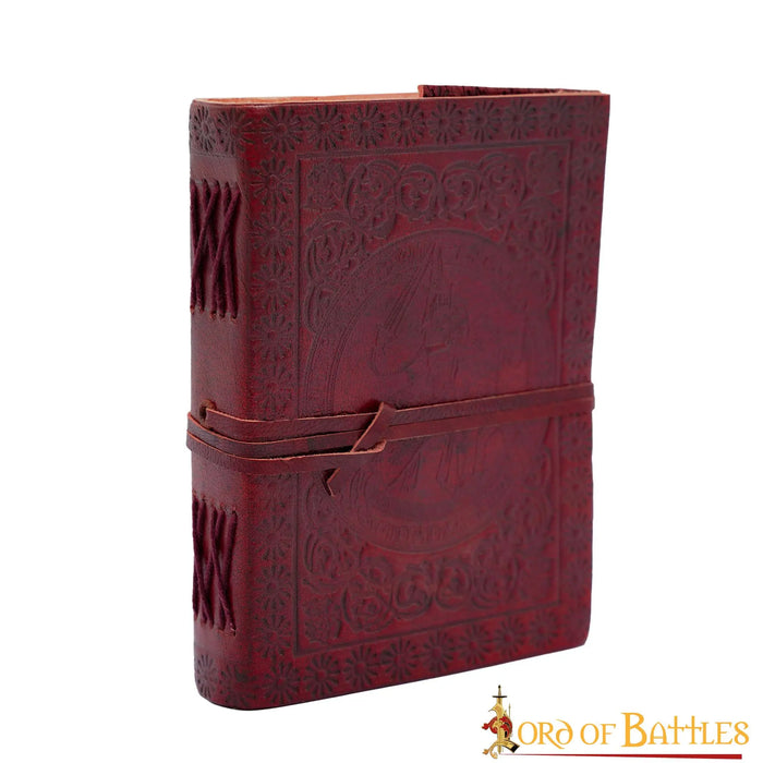 Leather journal knight