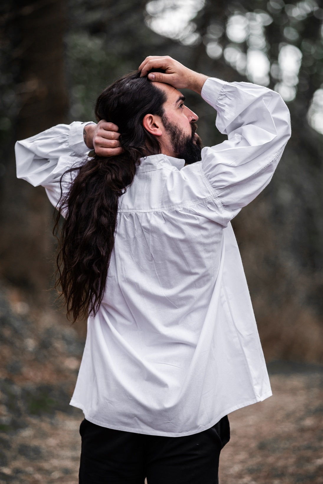 Medieval shirt, white
