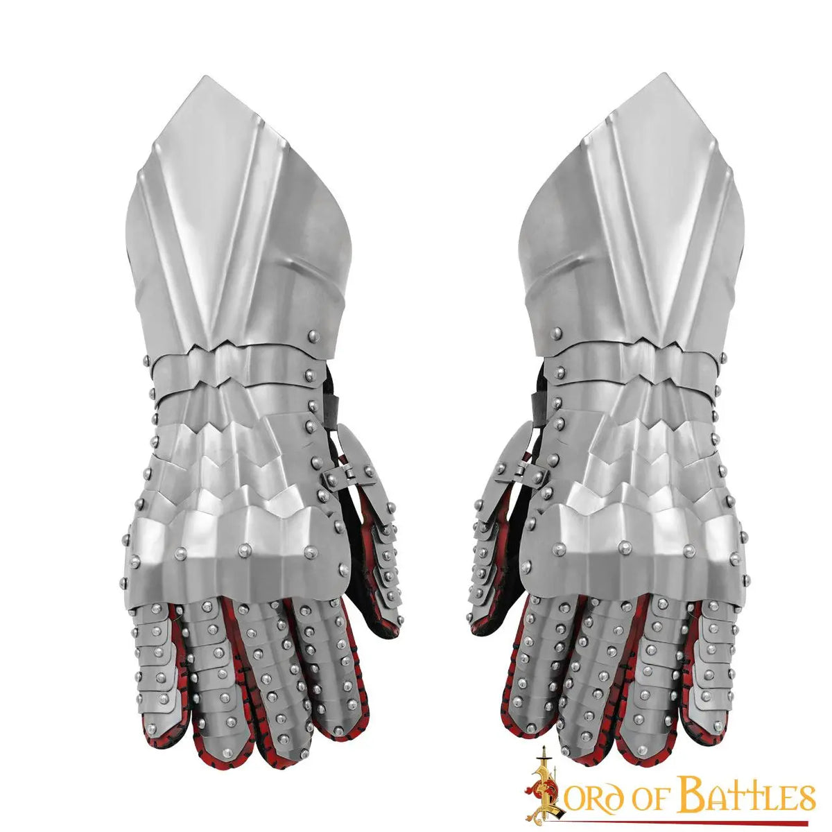 Gothic armour gloves, 1.2 mm