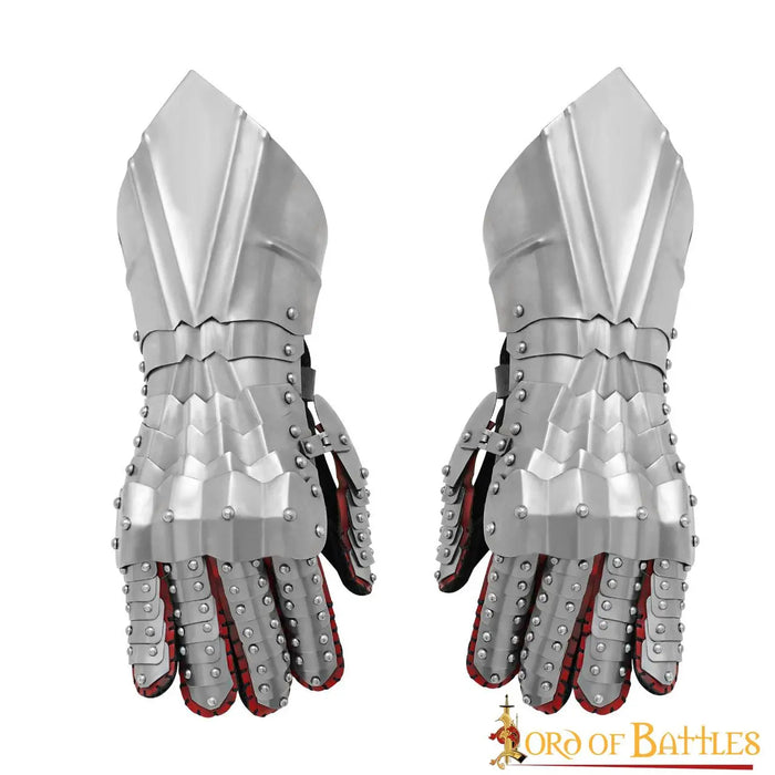 Gothic armour gloves, 1.2 mm