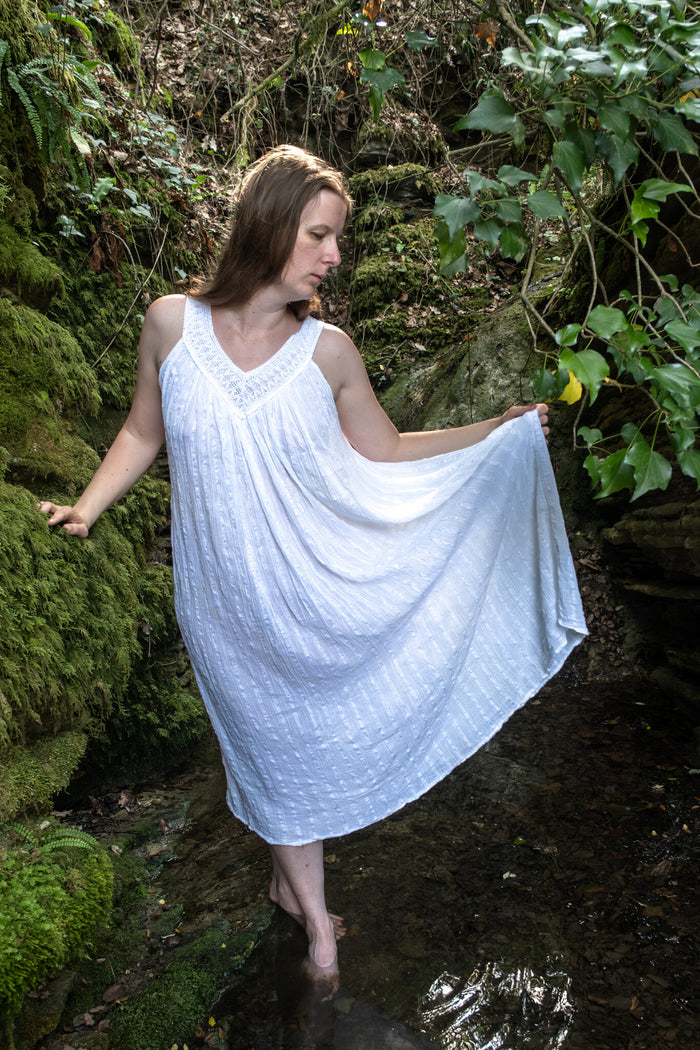 Goddess Dress Hera, white