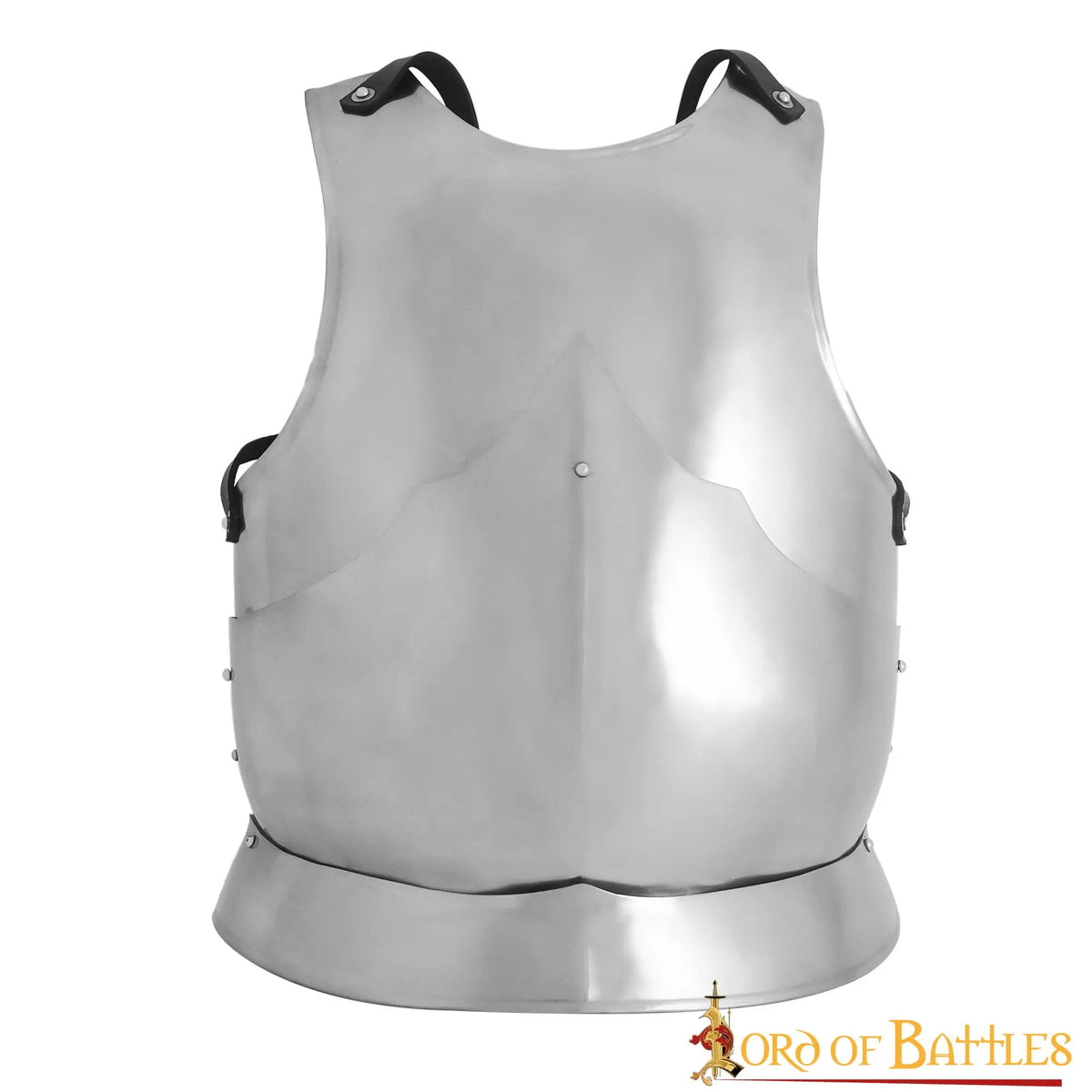 15th century breastplate, black, 1.6 mm