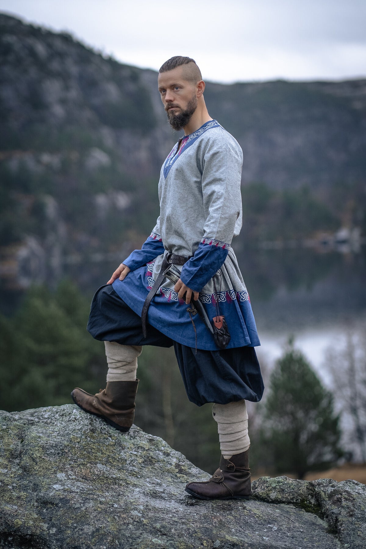 Viking Tunic Haakon, grey
