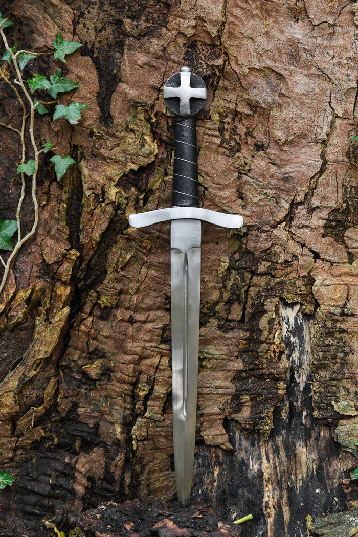 Crusader dagger Jerusalem, blunt (battle-ready)
