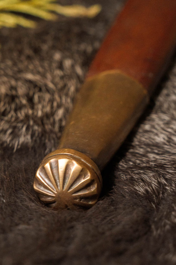 German quillon dagger with sheath, 16th century, semi-sharp
