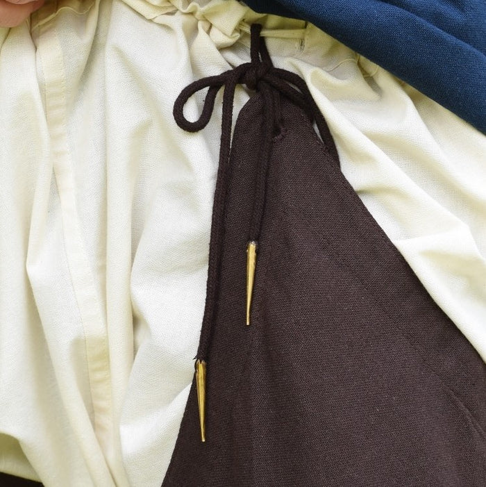 Medieval chausses with laces, brown