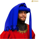 kaperon Jan van Eyck, blå, ull