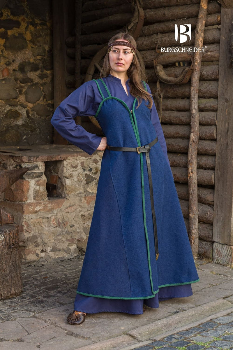 Rusvik Robe viking Katarzyna, bleu-vert