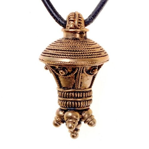 Germanic berlock pendant, bronze