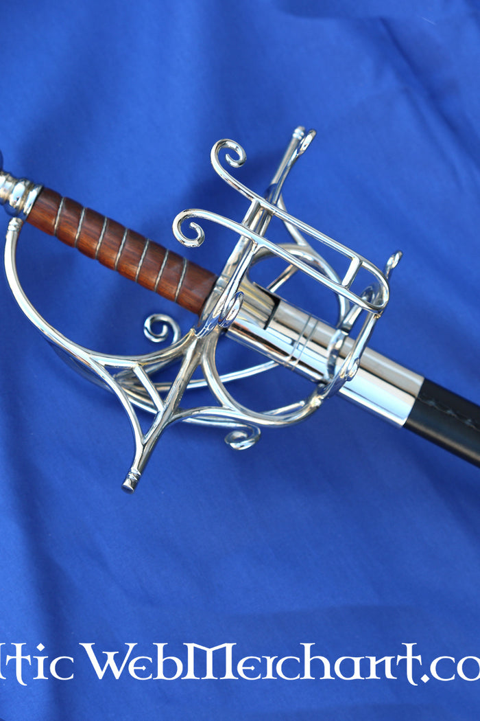 Rapier 16th century with scabbard, semi-sharp