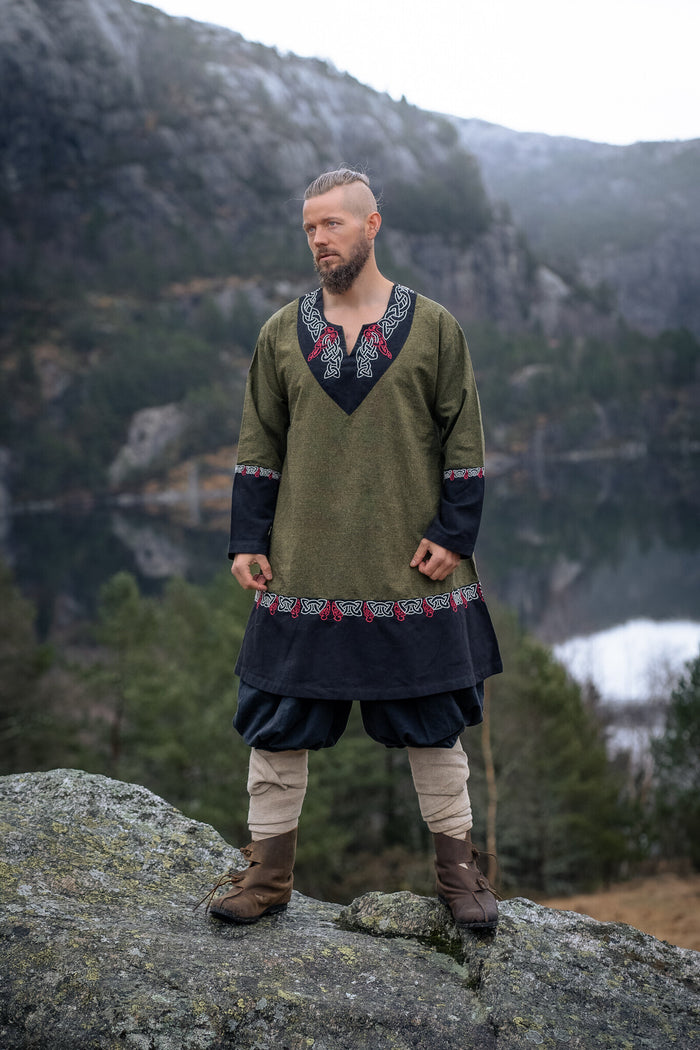 Viking Tunic Haakon, olive green