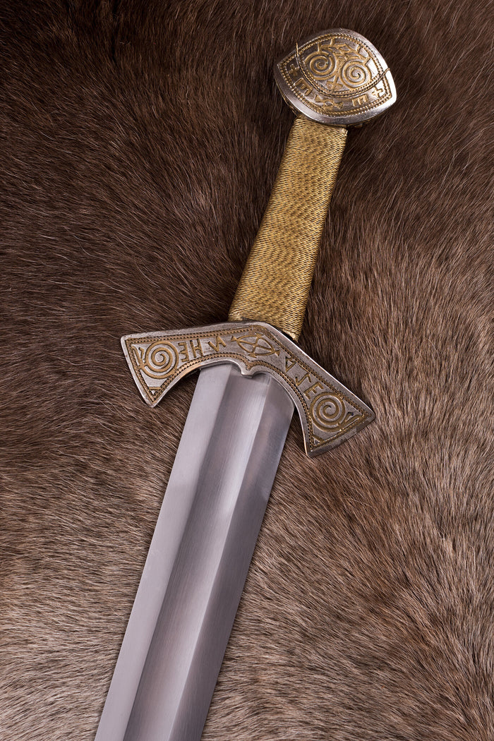 Viking sword Langeid, semi-sharp