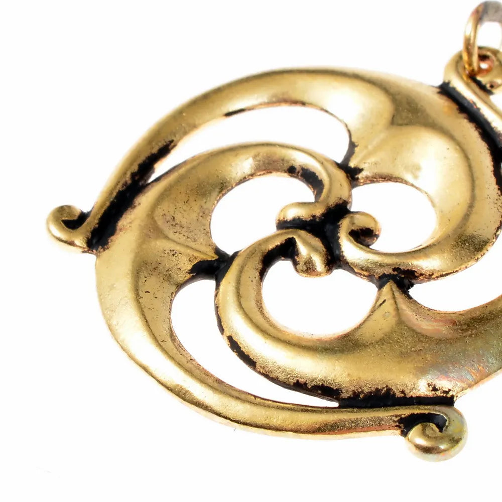 Gallo-Roman solar amulet, bronze