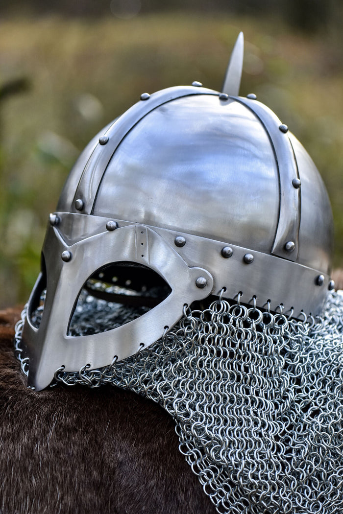 Viking helmet with chainmail, 1.6 mm
