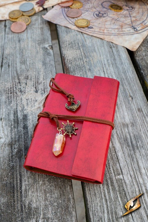 Pirate diary red