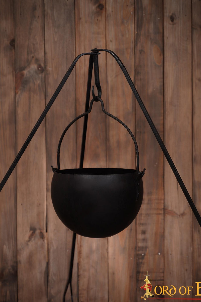 Mittelalterlicher Kessel nach der Maciejowski Bibel