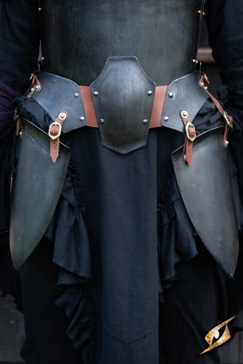 Renegade women's armour, tassets, 1 mm