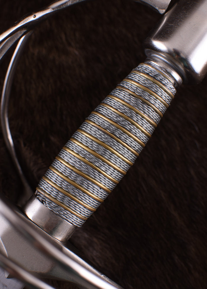 German rapier 17th century, semi-sharp