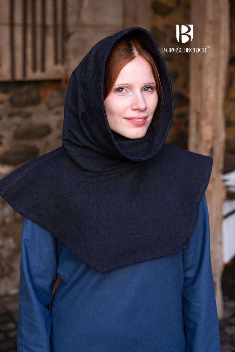 Middelalderkaper Alex, sort