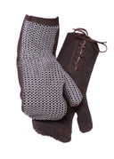 Chainmail mittens, muffs, untreated, 6 mm