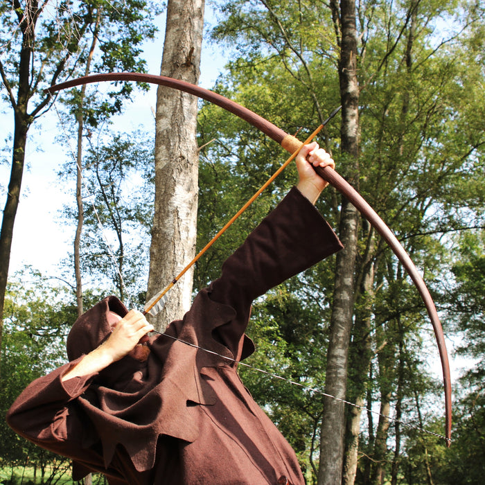 Marksman hand-bow, 58" (147 cm) dark brown 40 lbs