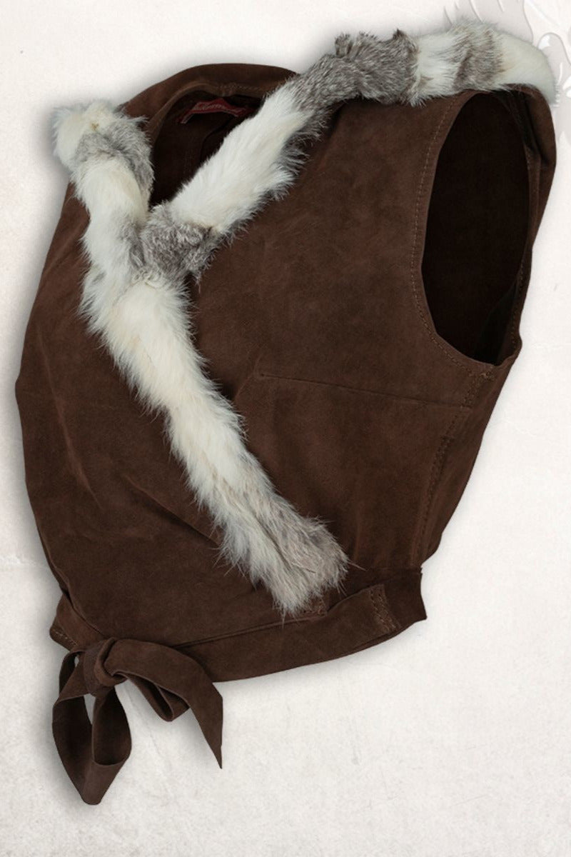 Leather top Jetta, dark brown