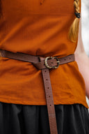 Medieval belt Fionn, light brown