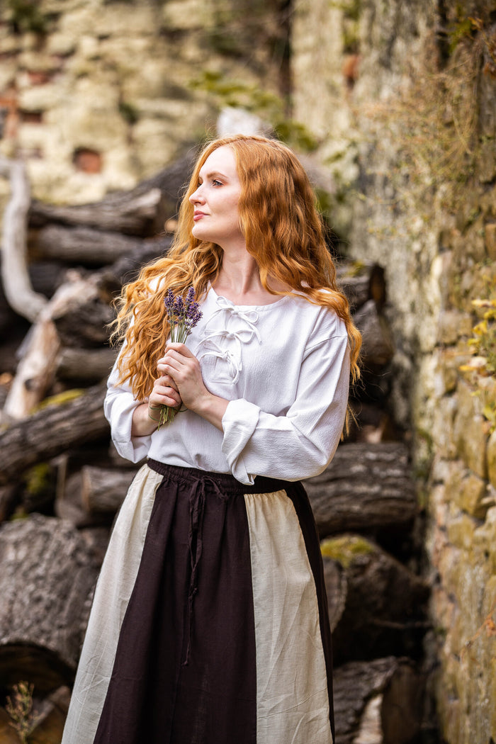 Renaissance blouse Sofia, white