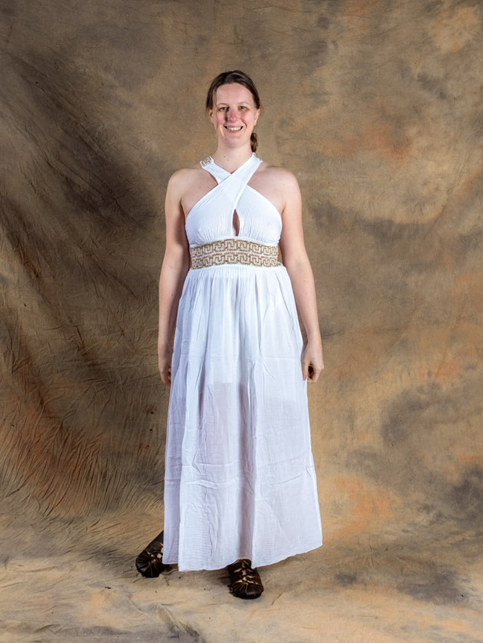Goddess Dress Persephone, white