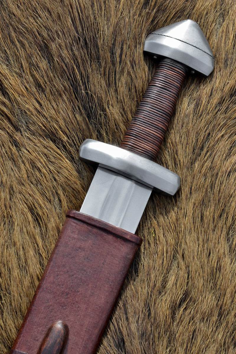 Spada vichinga del IX secolo Torshov, smussata (battle-ready)