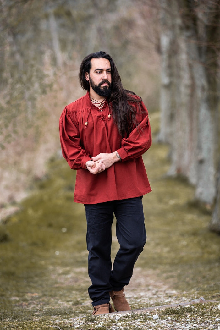 Medieval shirt, red