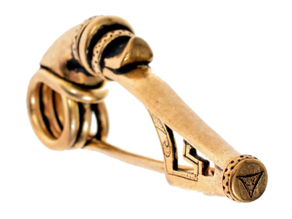 Celtic brooch, Birdlip type, 1st century AD, bronze
