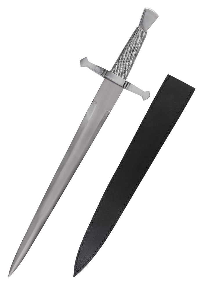 Medieval quillon dagger, semi-sharp