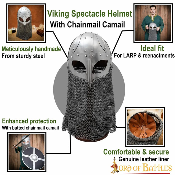 Viking helmet Haakon, 1.6 mm