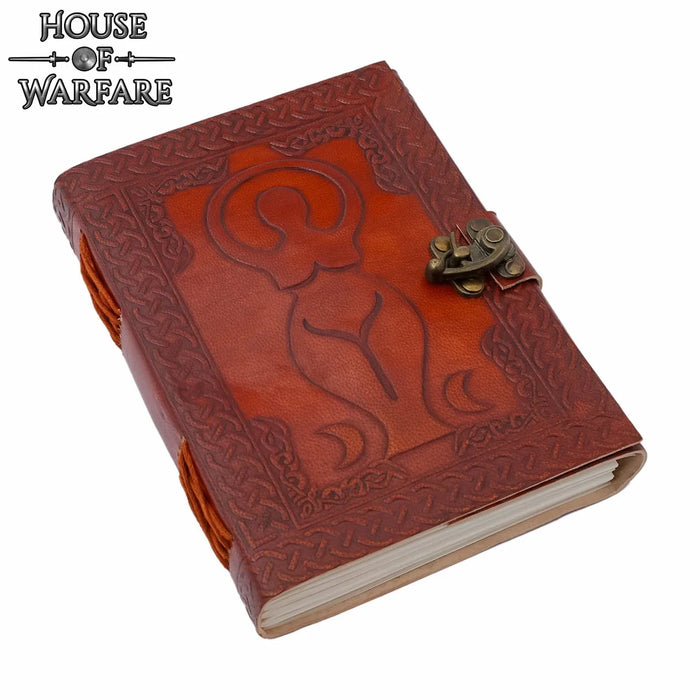 Leather journal mother goddess Venus