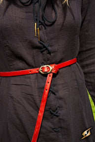 Renaissance belt Ambrose, red
