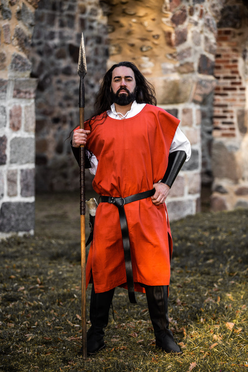 Sobrevestido para hombre, rojo