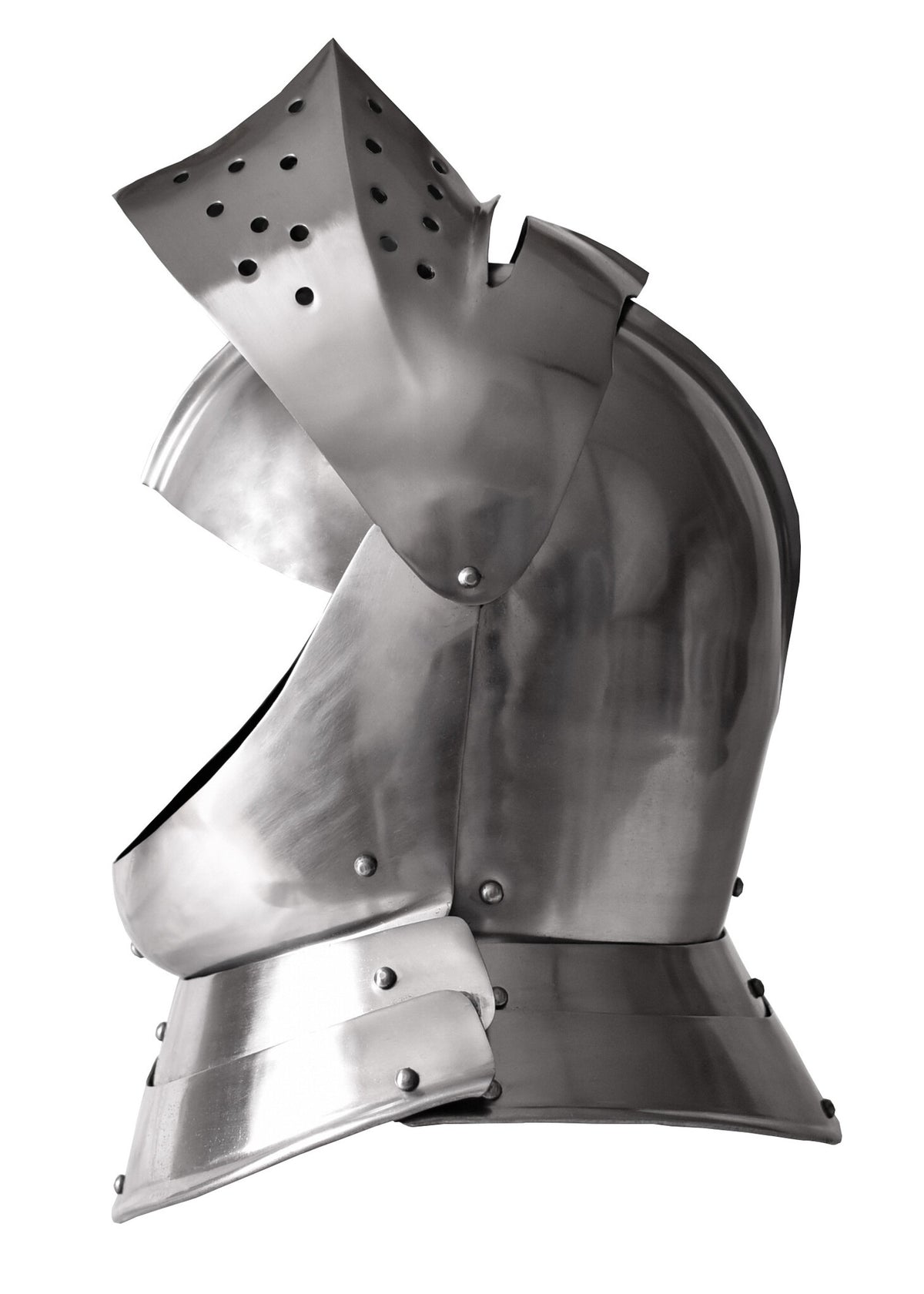 Early 16th century closed helm, 1–1.2 mm