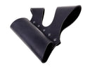Knight sword holder with double belt loop, black