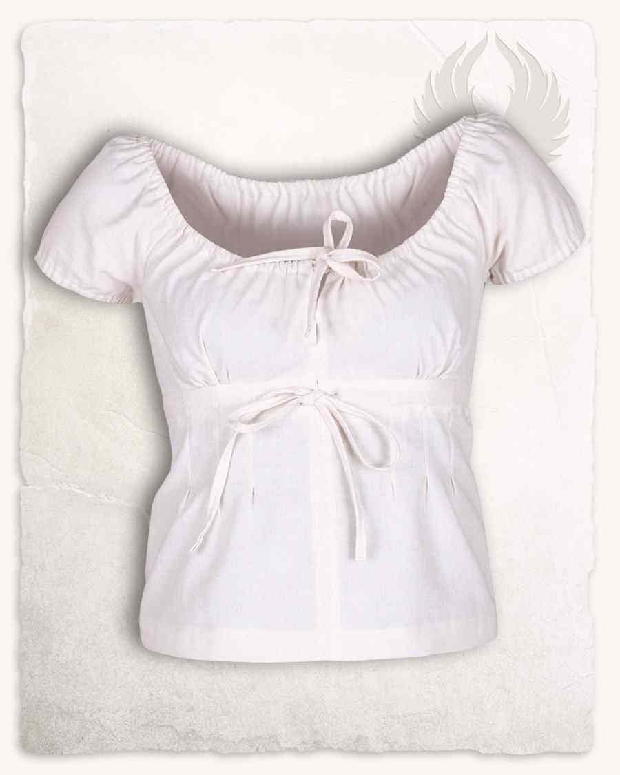Baroque blouse Claudia, Natural