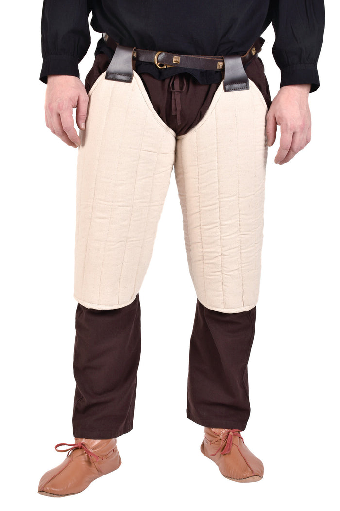 Gambeson cuisses, thigh armour