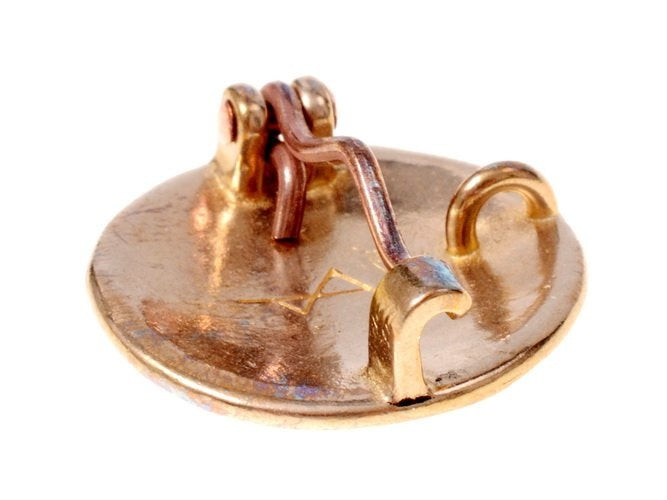 Birka Disc Fibula Borrestijl, Bronze
