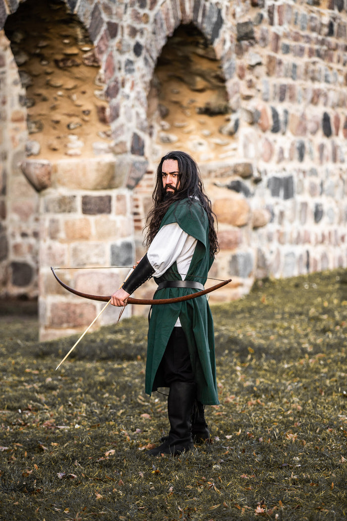 Surcoat men, green