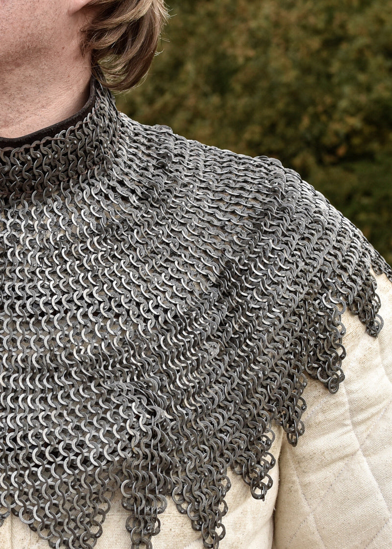 Bishop's Mantle flat rings round rivets, 8 mm