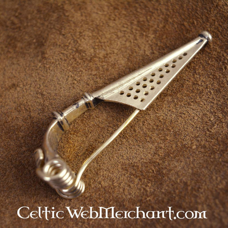 Fibula germanica ad arco I secolo d.C., bronzo