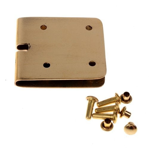 Placa de hebilla 4 cm, bronce