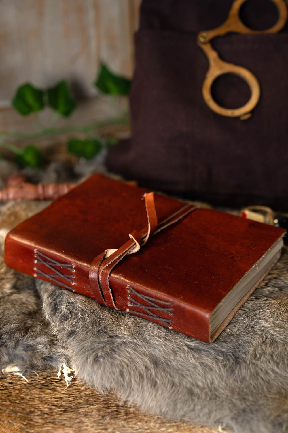 Leather journal Wizard