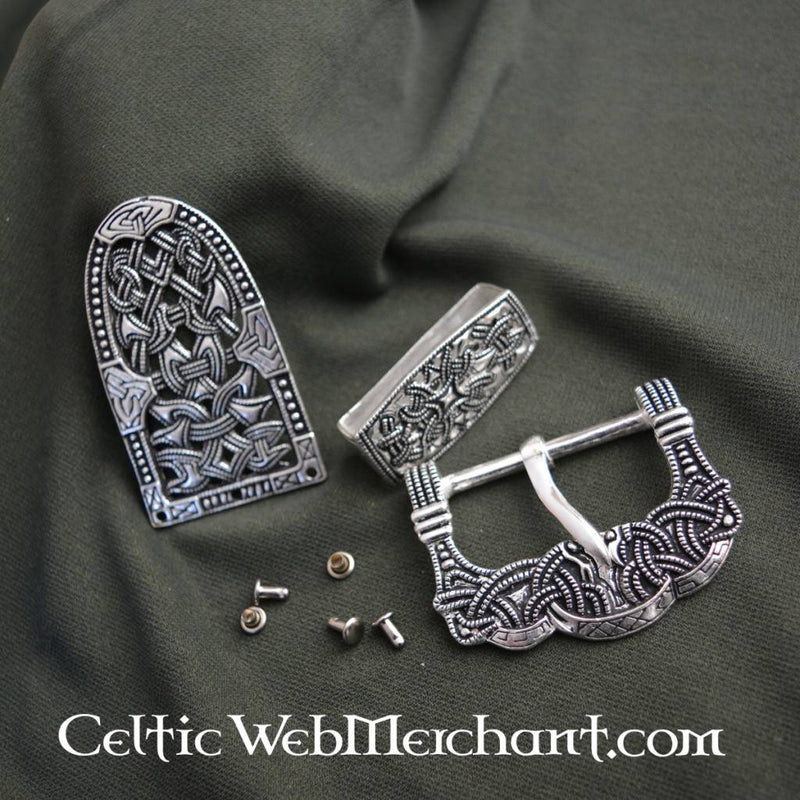 Gokstad bältesbeslag, silver