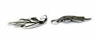 Elven cloak clasp, silvered bronze