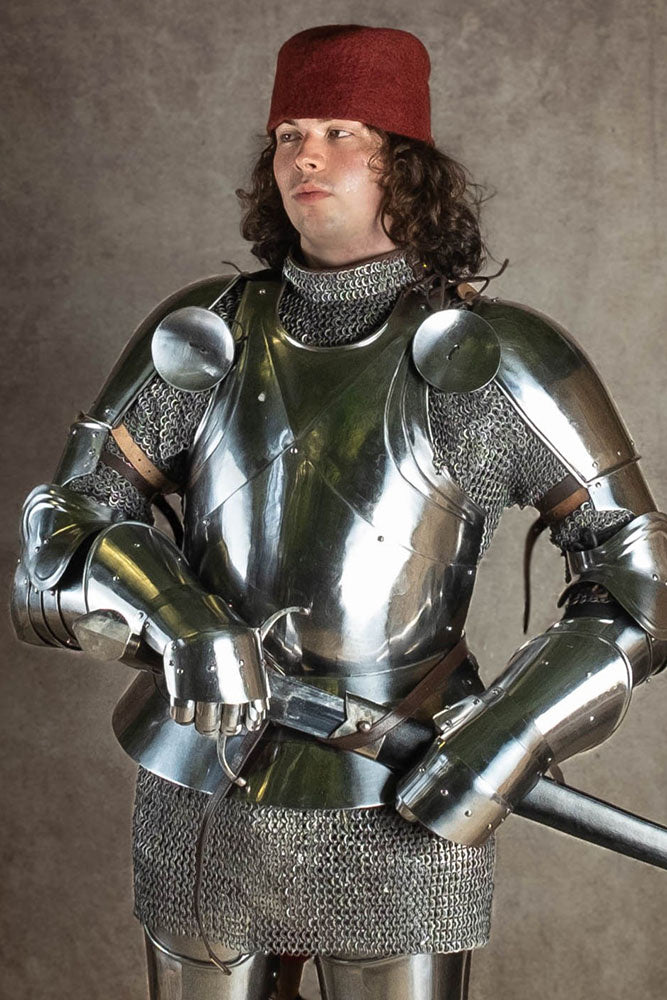 15th century Milanese gauntlets, 1.6 mm